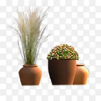 室外摄影合成效果盆栽-空若网 室外摄影合成效果盆栽-空若网