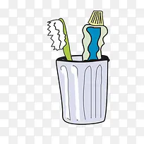 牙刷和牙膏-空若网 牙刷和牙膏-空若网