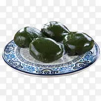 一盘艾草青团特写-空若网 一盘艾草青团特写-空若网