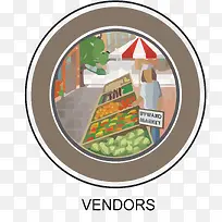 矢量蔬菜市场-空若网 矢量蔬菜市场-空若网