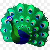 卡通可爱小动物装饰动物头像-空若网 卡通可爱小动物装饰动物头像-空若网