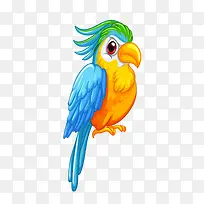 矢量卡通扁平化啄木鸟png-空若网 矢量卡通扁平化啄木鸟png-空若网