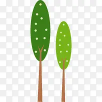 抽象绿树-空若网 抽象绿树-空若网