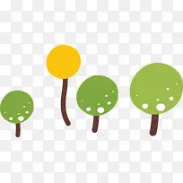卡通树木-空若网 卡通树木-空若网