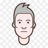 老头人物漫画头像-空若网 老头人物漫画头像-空若网