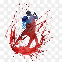 水墨效果插画-空若网 水墨效果插画-空若网