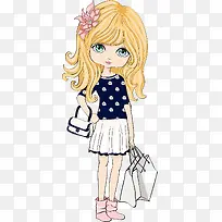 头像女孩矢量-空若网 头像女孩矢量-空若网