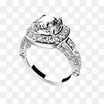 环形砖石戒指-空若网 环形砖石戒指-空若网