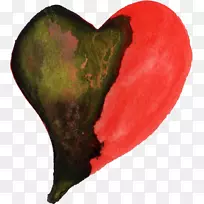 水彩画爱情-水彩画心-空若网 水彩画爱情-水彩画心-空若网