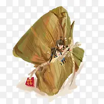 水彩粽子-空若网 水彩粽子-空若网