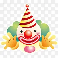 可爱卡通大鼻子小丑-空若网 可爱卡通大鼻子小丑-空若网