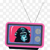 古老彩电矢量图-空若网 古老彩电矢量图-空若网