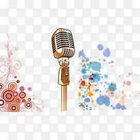 矢量手绘麦克风-空若网 矢量手绘麦克风-空若网