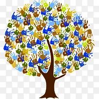 手掌印树png-空若网 手掌印树png-空若网