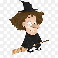 长鼻子的戴着黑色礼帽的小丑-空若网 长鼻子的戴着黑色礼帽的小丑-空若网