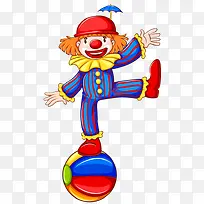 表演的小丑-空若网 表演的小丑-空若网