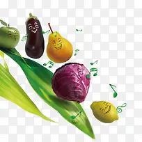 卡通蔬菜水果-空若网 卡通蔬菜水果-空若网