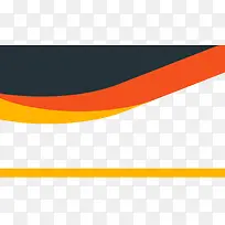 橙色文案底板素材-空若网 橙色文案底板素材-空若网