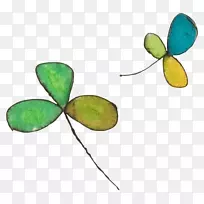 绿叶型三叶草-空若网 绿叶型三叶草-空若网