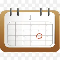 日历png矢量素材-空若网 日历png矢量素材-空若网