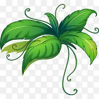 绿色清新小草-空若网 绿色清新小草-空若网