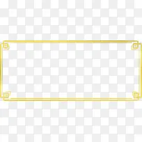 春节金色方形边框-空若网 春节金色方形边框-空若网