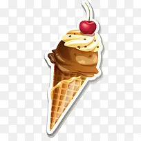 美味多彩脆皮筒冰激凌-空若网 美味多彩脆皮筒冰激凌-空若网