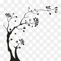 手绘古树简笔画-空若网 手绘古树简笔画-空若网