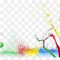 创意幻彩油漆背景-空若网 创意幻彩油漆背景-空若网