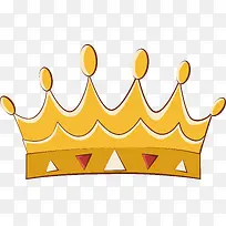 精美金色王冠插画-空若网 精美金色王冠插画-空若网