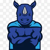 犀牛骑士PNG下载-空若网 犀牛骑士PNG下载-空若网