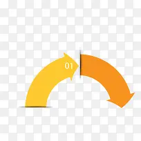 黄色箭头标签-空若网 黄色箭头标签-空若网