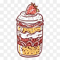 美味水果可爱蛋糕手绘蛋糕草莓手-空若网 美味水果可爱蛋糕手绘蛋糕草莓手-空若网