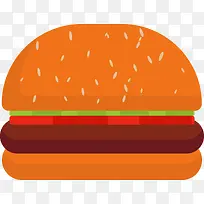 简约多彩汉堡包-空若网 简约多彩汉堡包-空若网