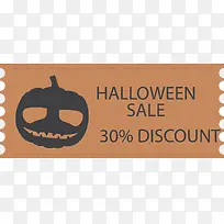 矢量手绘南瓜数字标牌-空若网 矢量手绘南瓜数字标牌-空若网