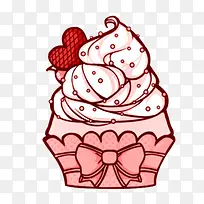 粉红卡通蛋糕-空若网 粉红卡通蛋糕-空若网