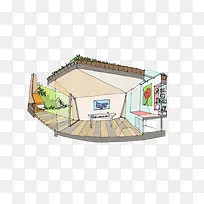 设计工作室墙面-空若网 设计工作室墙面-空若网