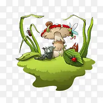 手绘草地-空若网 手绘草地-空若网