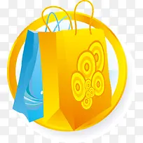 购物袋超市礼品元素-空若网 购物袋超市礼品元素-空若网