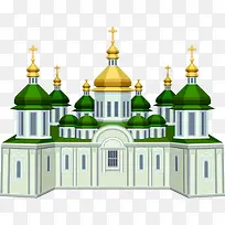 手绘古堡-空若网 手绘古堡-空若网