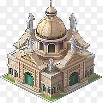 手绘古堡-空若网 手绘古堡-空若网