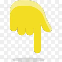 矢量图手指向下的图画-空若网 矢量图手指向下的图画-空若网