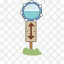 手绘指示牌-空若网 手绘指示牌-空若网