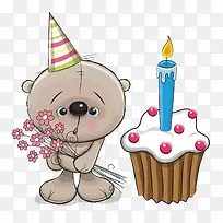 生日快乐小熊-空若网 生日快乐小熊-空若网