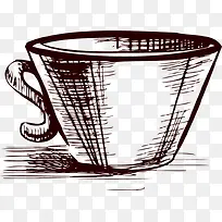 卡通手绘茶具茶杯-空若网 卡通手绘茶具茶杯-空若网