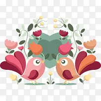 婚礼请帖的爱情鸟-空若网 婚礼请帖的爱情鸟-空若网