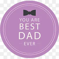 黑色领结父亲节标签-空若网 黑色领结父亲节标签-空若网