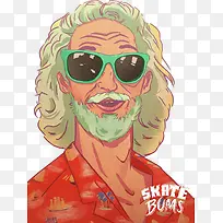 创意搞怪人物插画-空若网 创意搞怪人物插画-空若网