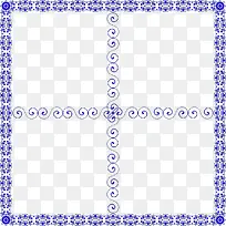 中国风对称边框-空若网 中国风对称边框-空若网