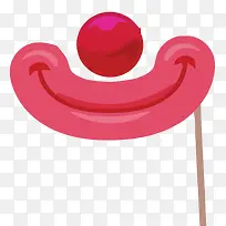 矢量微笑的小丑嘴巴素材-空若网 矢量微笑的小丑嘴巴素材-空若网